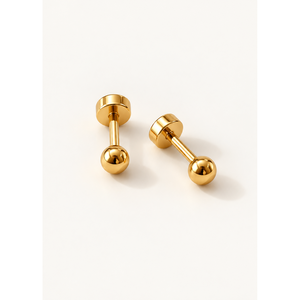 Gold Plated Princess Cut <b>Diamond</b> <b>Pearl</b> Stud <b>Earrings</b> for Wedding Party Gift - Product Image 2