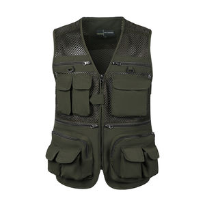 Chaleco para Hombre, Multibolsillos, Delgado, Moderno, de Malla Transpirable, Desmontable, para Exteriores, Tallas Grandes, Chalecos para Hombre de Alta Calidad y Transpirables - Product Image 5