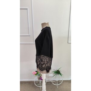 Blusa de Viscosa Suave de Doble Hilo para Mujer de Jane's, con Mangas Tres Cuartos, Cuello Redondo y Elegante Detalle de Encaje para Uso Diario Informal - Product Image 6