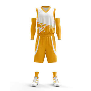 2025 uniformes de baloncesto por sublimación personalizados para hombres, equipo de baloncesto de verano impreso transpirable - Product Image 5
