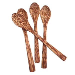 ชุดชามช้อนมะพร้าวทำด้วยมือเครื่องครัวที่ใช้ในบ้านดีไซน์วินเทจเป็นมิตรกับสิ่งแวดล้อมผลิตจากเวียดนาม - Product Image 2