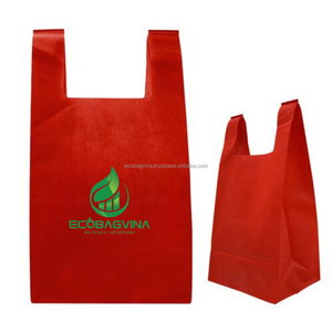 Bolso para camisetas con logotipo personalizado, bolso de compras de tela no tejida plegable reutilizable ecológica impresa, bolso de mano reutilizable para supermercado - Product Image 4