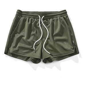 Tenzo Ntl Men Mesh Gym Shorts Elastic Mid Waist <b>Drawstring</b> Quick Dry Anti-Wrinkle Breathable Polyester 2026 Running Shorts - Product Image 2