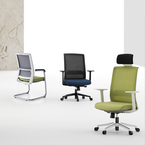 เก้าอี้สำนักงานหนัง PU มีพนักพิงศีรษะปรับได้โครงโลหะทันสมัยสำหรับผู้บริหารเก้าอี้มีพนักพิงศีรษะแบบปรับได้ตามหลักสรีรศาสตร์ - Product Image 6