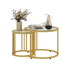 Verre noir fait main pur au design antique avec plateau imprimé design et table d'appoint en métal doré pièce unique au coût le plus bas - Product Image 3