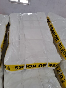 Custom Sizes White 100gsm-250gsm Virgin Quality PE Tarpaulin <b>Fabric</b> UV Stabilized Super Strong <b>Waterproof</b> Tear-Resistant Woven - Product Image 4