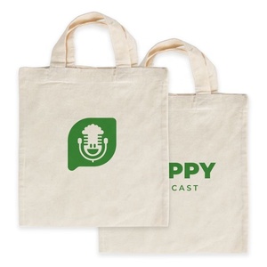 Sac fourre-tout en toile de coton écologique Sac d'épicerie pliable et réutilisable avec logo personnalisé Fashion Style - Product Image 5