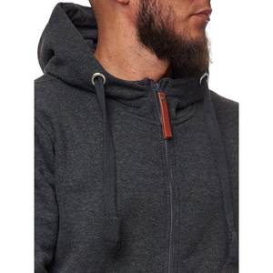 Sweat à capuche + pantalon de jogging de couleur unie d'automne et d'hiver pour hommes ensemble deux pièces à la mode vêtements de sport décontractés pour l'extérieur survêtement pour hommes - Product Image 3