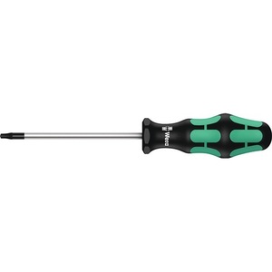 Wera 367 TORX <b>Screwdriver</b> T15 80mm Blade 2-Component Handle Round Blade - Product Image 1