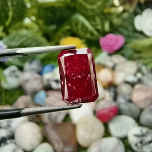 Radiant คัท viivid สีชมพูสีแฟนซี CVD ตัดเพชรที่โตขึ้นตัดเป็นวง CVD และสีชมพูเทียบกับเพชรขัดเงาที่ผ่านการรับรอง - Product Image 1