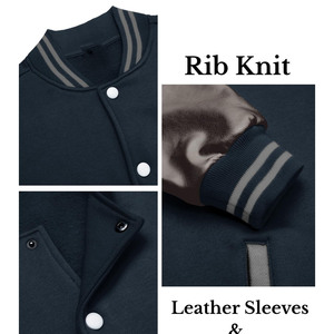 2025 nueva chaqueta de alta calidad al por mayor OEM diseño de logotipo personalizado Varsity chaqueta de bombardero de invierno de vuelo para hombres chaqueta de nieve - Product Image 6