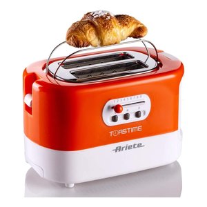 เครื่องปิ้งขนมปังอาเรียเต้ 700W สีส้มขาว 2 ช่อง พร้อมตะแกรงและที่คีบ - Product Image 5