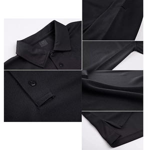 Polos de algodón de calidad personalizada, ropa de calle, Polo de algodón informal, camiseta de golf, logotipo bordado, camiseta de secado rápido para hombres - Product Image 2