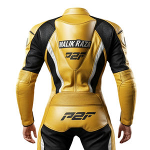 Traje de moto de cuero para mujer, ropa de carreras al aire libre de la mejor calidad al por mayor, traje de moto de cuero con servicio OEM y ODM - Product Image 5