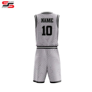 Kit d'uniforme de basket-ball Uniformes de basket-ball sublimés Maillots Shorts Broderie Tackle Twill Uniformes de basket-ball - Product Image 2