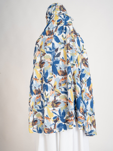 Elegante alta calidad rayón Namaz Dupatta personalizado 2024 estampado Floral largo étnico al aire libre vestido de oración para musulmán tradicional - Product Image 3