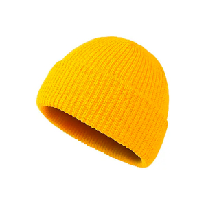 Venta al por mayor de buena calidad gorro marca sombreros de punto hombres gorras invierno entrega rápida gorra para hombre - Product Image 2