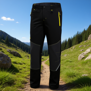 Stretch Fabric Work Trekking <b>Light</b> <b>Trousers</b> for Boys - Product Image 3
