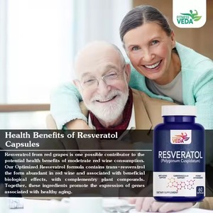 Cápsulas de resveratrol de fuerza máxima de calidad de exportación 1000mg con soporte antioxidante natural para una vitalidad de envejecimiento saludable - Product Image 3