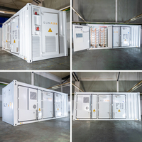 Sunark Konteynerli Sıvı Soğutmalı Batarya Enerji Depolama Sistemi 1MW 2MWh Şebeke Frekans Regülasyonu Kullanımı İçin