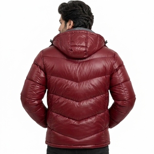 Men Puffer Jacket Featuring Soft Insulated Filling Comfortable Lining And Modern Men Puffer Jacket <b>Lightweight</b> Casual <b>Coat</b> - Product Image 2
