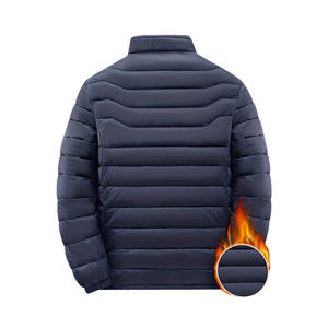 Top qualité vêtements d'hiver manteau bouffant fermeture éclair manteau chaud hommes femmes vestes doudoune pour hommes veste bouffante - Product Image 2