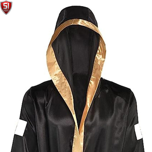 New Adult Men Boxing <b>Robe</b> <b>Satin</b> Customized Color & Logo High Quality Comfortable for MMA Fighting and Muay Thai - Product Image 1