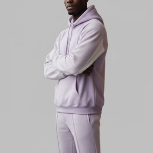 เสื้อสเวตเชิ้ตผ้าฟลีซคุณภาพสูง ขนาดใหญ่พิเศษ ผลิตจากผ้าฝ้าย 100% สำหรับฤดูหนาว ผู้ชาย สะท้อนแสง ระบายอากาศได้ดี มีกระเป๋า - Product Image 4