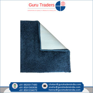 Tapis de bain tufté fabriqué à la machine à motif de couleur unie facile à nettoyer - Product Image 2