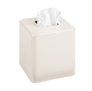 Boîtes à mouchoirs en fer de couleur blanche enduit de poudre, vente en gros, fabricant de décoration de maison, boîte à mouchoirs en métal - Product Image 1