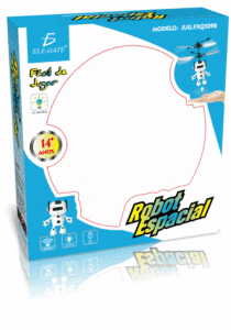 Mini Drone Volante Elettronico a Sfera in Plastica con Luci LED e Sensore Manuale - Product Image 2