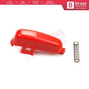 BDP1202 cubierta de botón de freno de mano de estacionamiento rojo 42389776D para Vauxhall Mokka A X Buick Encore Tracker Trax Bross Auto Parts - Product Image 6
