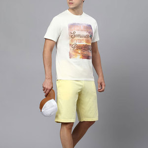Design unique imprimé grande taille T-shirt pour homme coupe ajustée respirant Street Wear col en V longue longueur T-shirt à logo graphique - Product Image 5