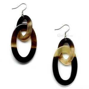 Precio asequible oreja de cuerno joyería de moda de alta calidad último diseño pendiente de cuerno mujeres joyería de moda pendiente para comprador a granel - Product Image 1