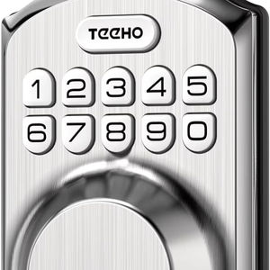 Cerradura de Puerta con Entrada sin Llave TEEHO TE001 con Teclado - Cerradura Inteligente para Puerta Principal con 2 Llaves - Product Image 2