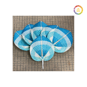 Abanico de bambú hecho de bambú natural y hoja de palma, perfecto para regalos de boda, festivales y decoración, origen Vietnam - Product Image 2