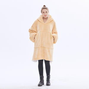 Sudadera con Capucha Personalizable, Talla Grande, 100% Algodón, Diseño Vintage de Invierno, Patrón Sólido, Forrada, Ropa Casual para el Hogar, Estilo Holgado - Product Image 3