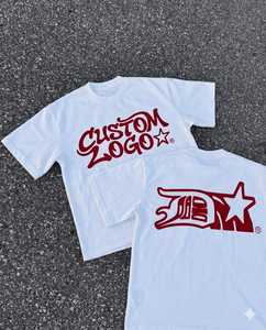 Camisetas Extra Grandes Vintage Personalizadas para Hombre, Tallas Grandes, Impresión DTG, Estilo Streetwear, Camisetas con Gráficos, Estilo Lavado Ácido, Ropa Personalizada para Hombre - Product Image 4