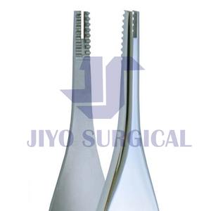 Pinzas de sutura Adson Alicates de tejido de microdisección de Medentra Producto de marca Sundal de acero marrón y acero inoxidable - Product Image 4