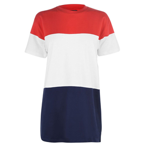 เสื้อยืดคอกว้างผ้าเจอร์ซีย์คอตตอนพรีเมียมสำหรับผู้หญิงไซส์พลัสจาก Saleh Enterprises สไตล์สตรีทแวร์ เนื้อผ้านุ่ม ใส่สบายทรงหลวม เหมาะสำหรับใส่ลำลองในฤดูร้อน - Product Image 3