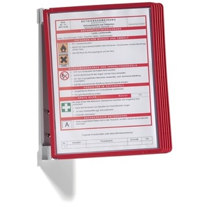 Red Display Panel <b>Wall</b> Bracket with Profile Frame-DURABLE - Product Image 1