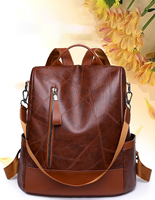 2024 nouveau chaud femmes sac à dos concepteur de haute qualité en cuir souple Simple mode sac à dos grande capacité antivol sacs à bandoulière