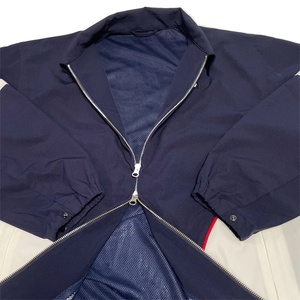 Lightweight <b>Nylon</b> Best Quality Retro <b>Vintage</b> Men's Stand Collar Windbreaker Zip up Jacket For Men - Product Image 6