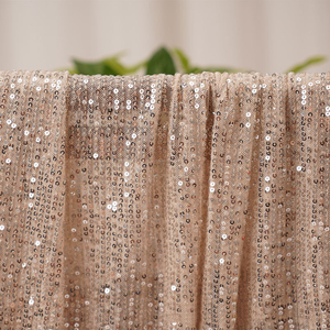 Estelas De 3mm Con Purpurina De Red De Lentejuelas Decoración De Fiesta De Noche Mantel Rayas Telas De Lentejuelas - Product Image 3