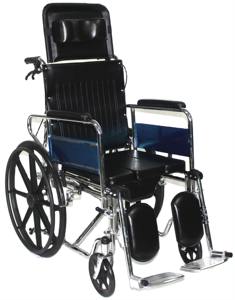 Fauteuils roulants pliants simples fabriqués à bas prix fauteuil roulant médical inclinable pour paralysie cérébrale - Product Image 6