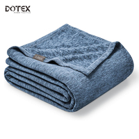 Vente en gros en vrac livraison à temps taille personnalisée 100% polyester doux tricoté écologique couvertures polaires Logo personnalisé couleur