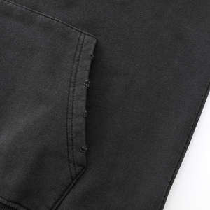 เสื้อฮู้ดผ้าฝ้าย280GSM นุ่มพิมพ์ลายออกแบบได้ตามต้องการน้ำหนักเบาเหมาะสำหรับทุกเพศเสื้อกันหนาวลำลองปักลายไซส์ใหญ่พิเศษ - Product Image 5