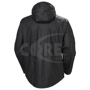 Chaquetas impermeables ligeras deportivas para hombre, cortavientos personalizado con cremallera, chaqueta impermeable fina y hermética de poliéster - Product Image 4