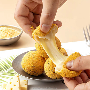 Deliziosi Palline di Formaggio Halal Super Wire Drawing, Cibo Congelato, Snack di Strada in Stile Coreano, Vendita Diretta dalla Fabbrica - Product Image 4