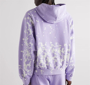 Nuevas Sudaderas con Capucha de Invierno al por Mayor, Personalizadas, de Alta Calidad, de Poliéster/Algodón, con Diseño Salpicado de Pintura, Estilo Urbano, Corte Regular, Hip Hop - Product Image 2